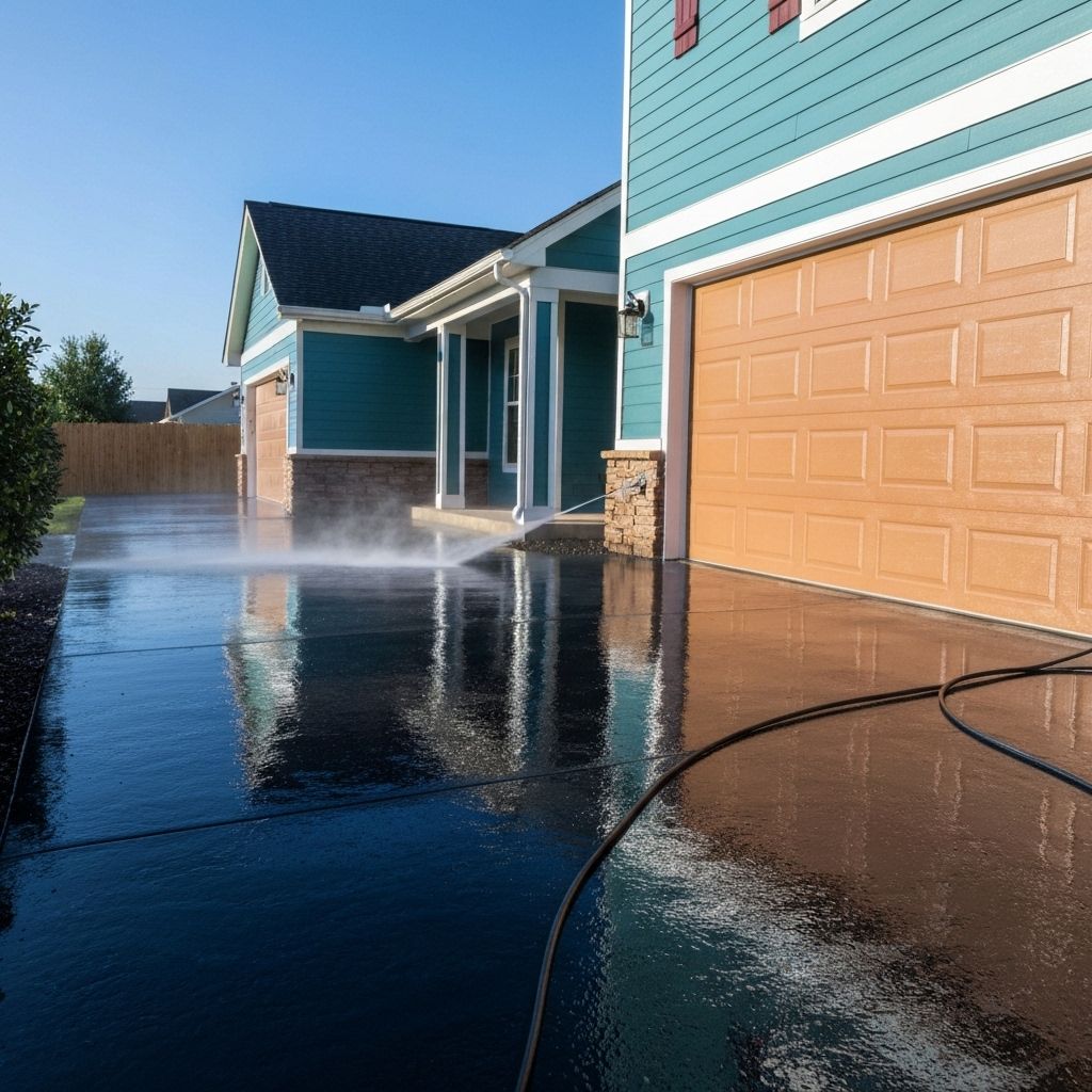 Pressure washing service